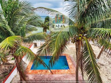 CASA FRENTE AL MAR EN RIVIERA MAYA PUERTO MORELOS
