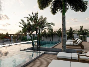 ESTUDIO EN VENTA EN BACALAR CON VISTA A LA LAGUNA Y DE ALTA PLUSVALIA