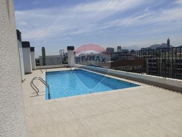 Vende Departamento Estudio con amplia TERRAZA