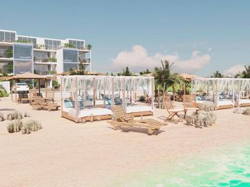 DEPARTAMENTO 2 HABITACIONES, CONDOMINIO BOUTIQUE FRENTE AL MAR ¡¡MEJOR OFERTA!!
