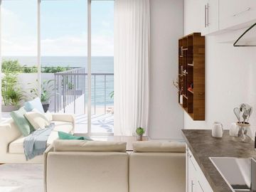 DEPARTAMENTO 2 HABITACIONES, CONDOMINIO BOUTIQUE FRENTE AL MAR ¡¡MEJOR OFERTA!!