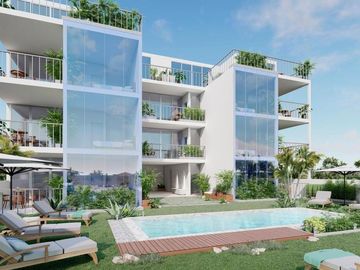 DEPARTAMENTO 2 HABITACIONES, CONDOMINIO BOUTIQUE FRENTE AL MAR ¡¡MEJOR OFERTA!!