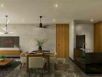 Venta de Departamento con Seguridad 24 horas y Amenidades Exclusivas en Temozón 16