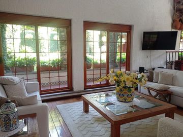Casa estilo hacienda en Rancho Cortes, Cuernavaca, Morelos