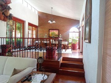 Casa estilo hacienda en Rancho Cortes, Cuernavaca, Morelos