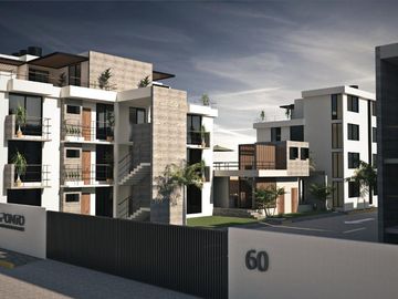 COL. LAS BAJADAS, Departamento en VENTA de 2 recámaras, con alberca y palapa