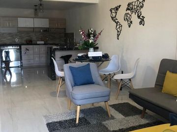 COL. LAS BAJADAS, Departamento en VENTA de 2 recámaras, con alberca y palapa