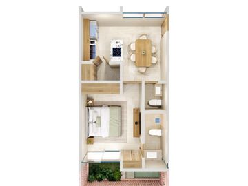 Departamento en venta en Temozón Norte