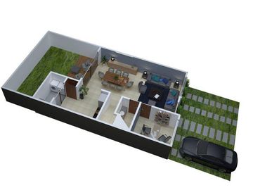 Casa en condominio - San Salvador Tizatlalli