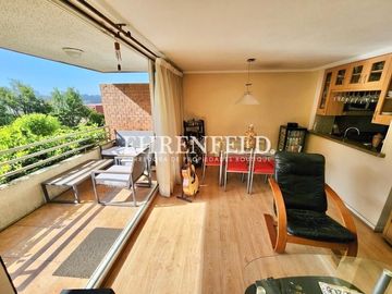 Jardín del Mar, Viña del Mar. Amplio espacios,  82 M2.