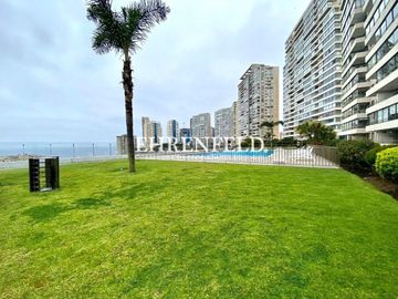 Costa de Montemar, Concón. Departamento con vista panorámica.