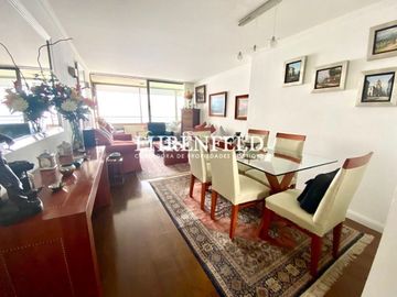 Costa de Montemar, Concón. Departamento con vista panorámica.
