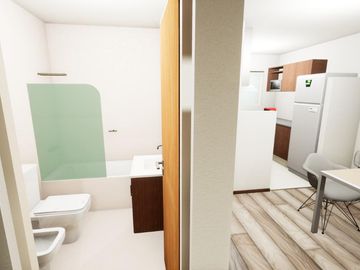 Córdoba 2760, un dormitorio 54m2  a la VENTA.-