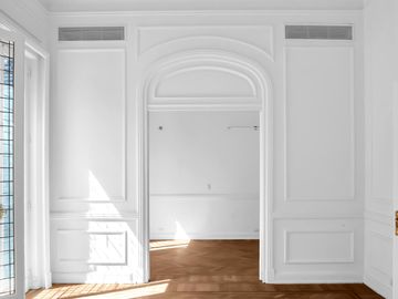 Impresionante piso a estrenar frente a plaza Vicente López. Financiación directa