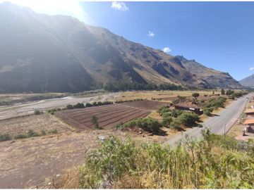 VENDO TERRENO DE 8000 M2 A PIE DE PISTA VALLE SAGRADO PISAC CUSCO PERU