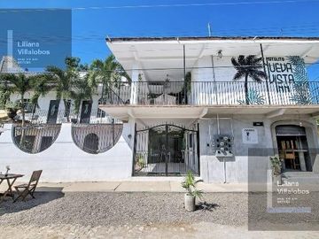 Casa enVENTA ENORME PROPIEDAD, OPORTUNIDAD DE NEGOCIO, HERMOSA CASA ADAPTADA COMO HOTELITO EN LA CRUZ DE HUANACAXTLE