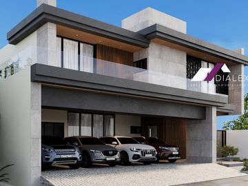 Casa en VENTA de 1,081 M2- Fraccionamiento SIERRA ALTA en CARRETERA NACIONAL en MONTERREY, 4 Niveles