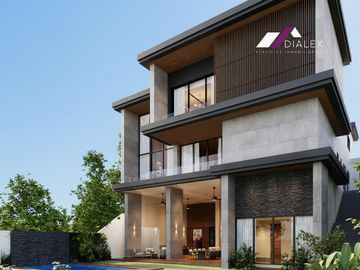 Casa en VENTA de 1,081 M2- Fraccionamiento SIERRA ALTA en CARRETERA NACIONAL en MONTERREY, 4 Niveles