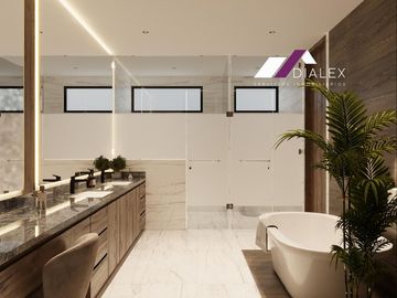 Casa en VENTA de 1,081 M2- Fraccionamiento SIERRA ALTA en CARRETERA NACIONAL en MONTERREY, 4 Niveles