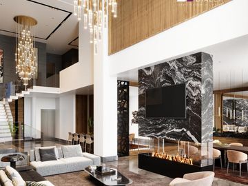 Casa en VENTA de 1,081 M2- Fraccionamiento SIERRA ALTA en CARRETERA NACIONAL en MONTERREY, 4 Niveles