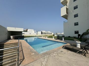 Departamento en  Riviera Veracruzana, vista al mar