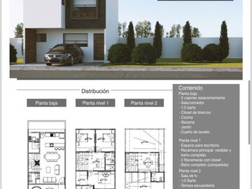 Casa en condominio en   Venta  parque Real Cuautlancingo puebla