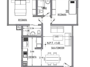 DEPARTAMENTO EN NAPOLES
