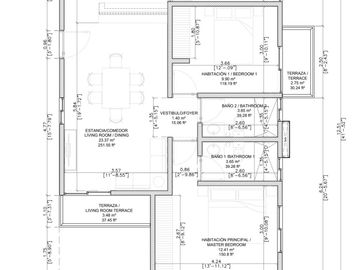 Departamento en venta en Puerto Morelos de 2 habitaciones a 10 minutos de la playa