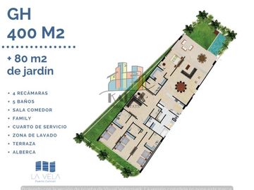 DEPARTAMENTOS DE 300 Y 400M2 EN VENTA EN PUERTO CANCÚN