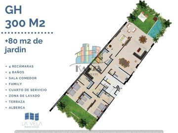 DEPARTAMENTOS DE 300 Y 400M2 EN VENTA EN PUERTO CANCÚN