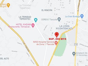 TERRENO LA LOMA XICOHTENCATL, TLAXCALA SUP. 200 MTS
