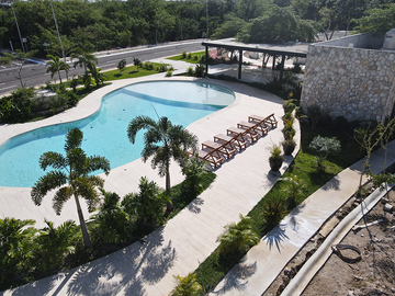 LOTE RESIDENCIAL EN VENTA EN PUNTA MISNÉ, CARR. MÉRIDA-PROGRESO - DE OPORTUNIDAD