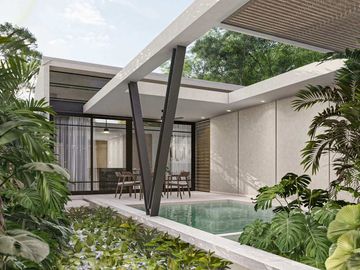 CASA EN VENTA MÉRIDA, DE UNA PLANTA EN ZONA COUNTRY CERCA DE LA ANAHUAC.