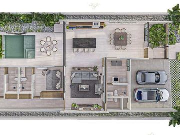 CASA EN VENTA MÉRIDA, DE UNA PLANTA EN ZONA COUNTRY CERCA DE LA ANAHUAC.