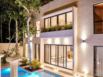 EN VENTA|VILLA|TULUM|CASA|4|HABITACIONES|CERCA|MAR|YOGA|GYM|PET|FRIENDLY