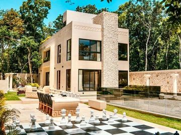 EN VENTA|VILLA|TULUM|CASA|4|HABITACIONES|CERCA|MAR|YOGA|GYM|PET|FRIENDLY