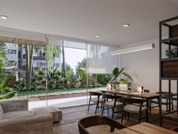 Departamento en Cancún con rooftop y alberca olímpica