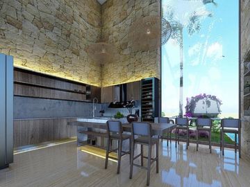 VENDO VILLA EN CACNUN/ 4 habitaciones/5 baños