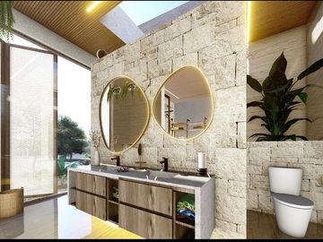 VENDO VILLA EN CACNUN/ 4 habitaciones/5 baños