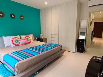 DEPARTAMENTO 1 RECAMARA/ PLAYACAR / PLAYA DEL CARMEN/ ACCESO AL REEF/ CAMPO DE GOLF/ LLAVE EN MANO.