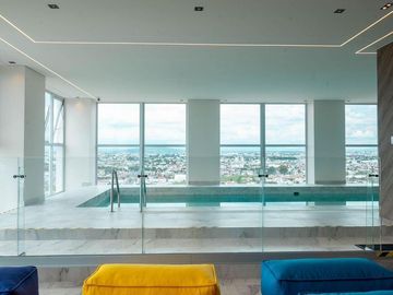 Departamento en venta, Torre Selenite, Angelopolis Puebla, amenidades.