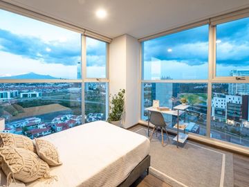 Departamento en venta, Torre Selenite, Angelopolis Puebla, amenidades.