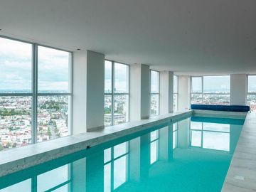 Departamento en venta, Torre Selenite, Angelopolis Puebla, amenidades.