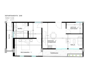 DEPARTAMENTO | 1 HABITACIÓN | CERCA DE LAGUNA | GYM | PLUSVALIA | SPA |