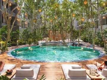 LUJO Y CONFORT EN TULUM : DEPARTAMENTO DE 2 RECÁMARAS CON PLUNGE POOL