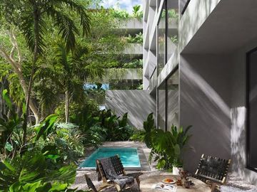 LUJO Y CONFORT EN TULUM : DEPARTAMENTO DE 2 RECÁMARAS CON PLUNGE POOL