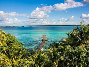 DEPARTAMENTO DE 2 HABITACIONES Y ALBERCA INFINITA EN BACALAR