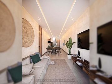 DEPARTAMENTO DE 2 RECÁMARAS EQUIPADO Y AMUEBLADO EN ZONA SUR DE CANCÚN