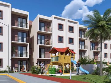 DEPARTAMENTO DE 2 RECAMARAS EN CANCÚN SOBRE LA AV. HUAYACAN