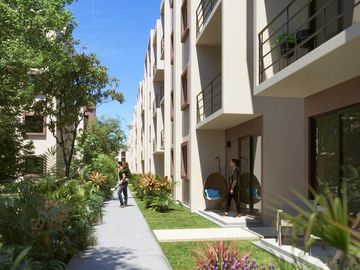 DEPARTAMENTO DE 2 RECAMARAS EN CANCÚN SOBRE LA AV. HUAYACAN